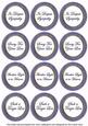 Dblue in Sympathy Round Sentiment Toppers