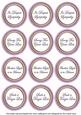 Lilac in Sympathy Round Sentiment Toppers