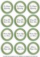 Mid Green in Sympathy Round Sentiment Toppers
