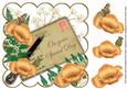 Peach Poppy Special Day Ink Saver 8in Scallop Topper