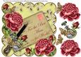 Dpink Lemon Roses Best Mum in World 8in Scallop Topper