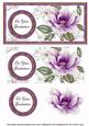 Dpurple Magnolia Your Graduation Dl Decoupage Topper