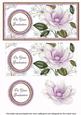 Lilac Magnolia Your Graduation Dl Decoupage Topper