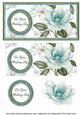 Dteal Magnolia Wedding Day Dl Decoupage Topper