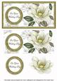 Olive Magnolia Wedding Day Dl Decoupage Topper