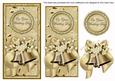 Cream Wedding Bells Wedding Day Dl Topdown Topper