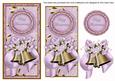 Lilac Wedding Bells Happy Anniversary Dl Topdown Topper