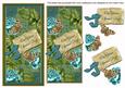 Teal Roses Your Special Day Dl Topdown Topper