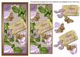 Lilac Roses Happy Birthday Dl Topdown Topper