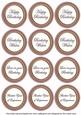 Dpink Check Birthday Mix Sentiment Round Toppers