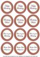 Pink Check Birthday Mix Sentiment Round Toppers