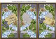 Blue Fushsia Happy Birthday Quick Tri-fold Card