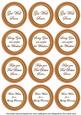 Borange Check Get Well Soon Mix Sentiment Round Toppers
