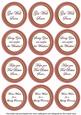Pink Check Get Well Soon Mix Sentiment Round Toppers