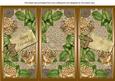 Coffee Roses Happy Birthday Quick Tri-fold Card