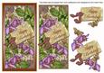 Plum Fushsia Happy Birthday Dl Topdown Topper