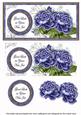 Dblue Roses New Job Dl Decoupage Topper