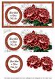 Dred Roses New Job Dl Decoupage Topper