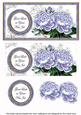Pblue Roses New Job Dl Decoupage Topper