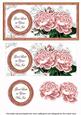Pink Roses New Job Dl Decoupage Topper