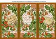 Borange Fushsia Thank You Quick Tri-fold Card