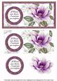 Dpurple Magnolia If Friends Were Dl Decoupage Topper