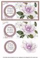 Lilac Magnolia If Friends Were Dl Decoupage Topper