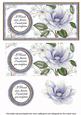 Pblue Magnolia If Friends Were Dl Decoupage Topper