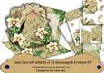 Cream Orchid Best Wishes Easel Bracket Card & Envelope Kit