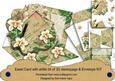 Cream Orchid Mothers Day Easel Bracket Card & Envelope Kit