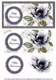 Dblue Magnolia Happy Anniversary Dl Decoupage Topper