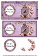 Lilac Birdcage on Your Wedding Day Dl Decoupage Topper