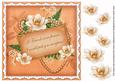 Borange Magnolia If Friends - 8in Vintage Decoupage Topper