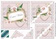 Lilac Hint Orchid Easter Wishes 6in Duo Wavy Corner Stacker
