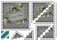 Silver Orchid Easter Wishes 6in Duo Wavy Corner Stacker