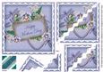 Blue Orchid Mothers Day 6in Duo Wavy Corner Stacker