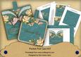 Butterfly Roses Birthday Vintage Pocket Pull Card Kit
