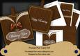 Plain Tea Stripe Birthday Vintage Pocket Pull Card Kit