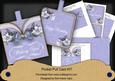 Blue Magnolia Butterfly Happy Birthday Pocket Pull Card Kit