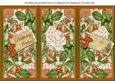 Borange Fushsia Birthday Wishes Quick Tri-fold Card