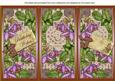 Plum Fushsia Birthday Wishes Quick Tri-fold Card