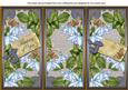 Blue Fushsia Thinking of You Quick Tri-fold Card