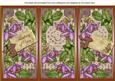 Plum Fushsia Thinking of You Quick Tri-fold Card