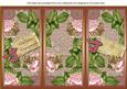 Pink Roses Your Engagement Quick Tri-fold Card