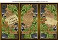 Black Gold Roses Your Engagement Quick Tri-fold Card