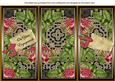Dpink Blk Roses Your Engagement Quick Tri-fold Card