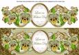 Olive Pansy Love on Mothers Day Large Dl Topper
