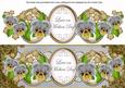 Silver Pansy Love on Mothers Day Large Dl Topper