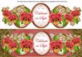 Dred Pansy Celebrate in Style Large Dl Topper
