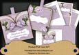 Lilac Roses2 If Friends Were - Pocket Pull Card Kit